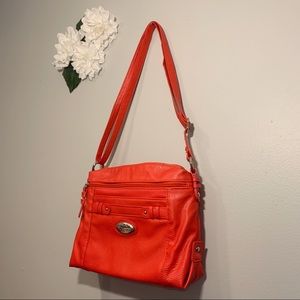 Rosetti Red crossbody purse
